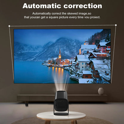 P30 Mini Projector Android 11 WiFi6 Support 4K 1080P Projector 2.4G&5G WiFi 1280*720P Smart Home Cinema Portable Projector